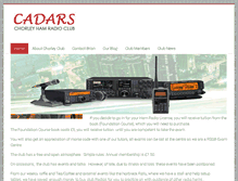 Tablet Screenshot of cadars.org